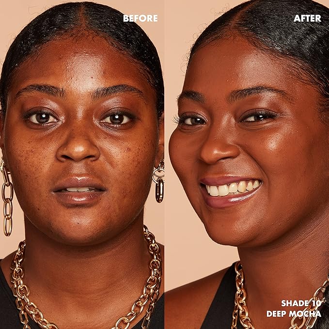 NYX PROFESSIONAL MAKEUP Bare With Me Tinted Skin Veil, Lightweight BB Cream - Deep Mocha-VivaGrace Women