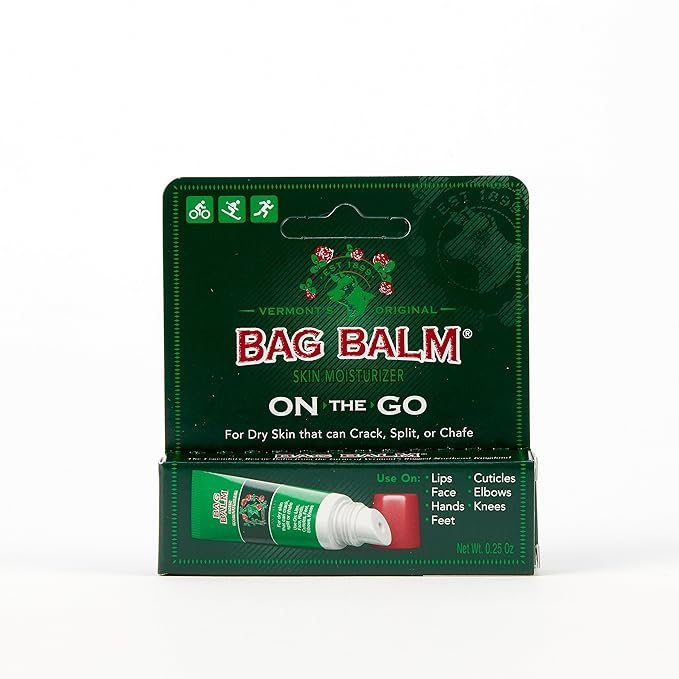Bag Balm Original Formula Skin Moisturizer 0.33oz Lip Balm Tube-VivaGrace Women