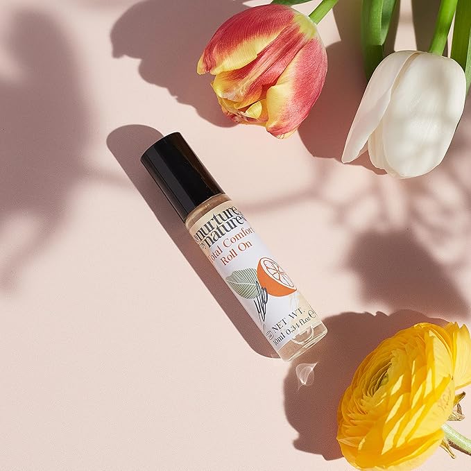 Nurture by Nature's MOMENT FOR MAMA Gift Set, Lavender Pillow Mist, Spa Gift Baskets for Women, 6 Pcs Per Bath Set, Mom Spa Gift Set, Relaxation Kit, Body butter, Shower Oil, Essential Oil Roll on-VivaGrace Women