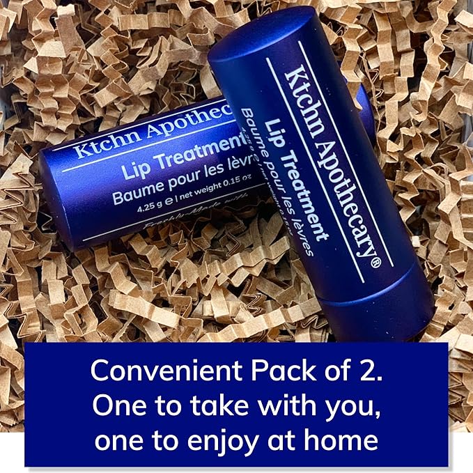 Ultra-Hydrating Lip Balm | Moisturize, Condition, Soften, & Protect Dry or Chapped Lips | Silky & Smooth —Never Waxy or Sticky | Handcrafted 100% Natural, Nourishing | Classic Formula, Pack of 2-VivaGrace Women