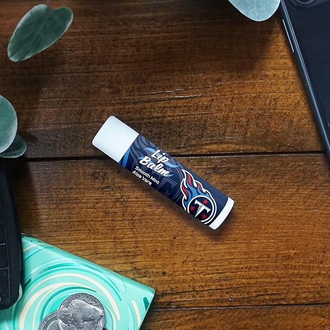 FANMATS 34753 Tennessee Titans Smooth Mint SPF 15 Lip Balm-VivaGrace Women