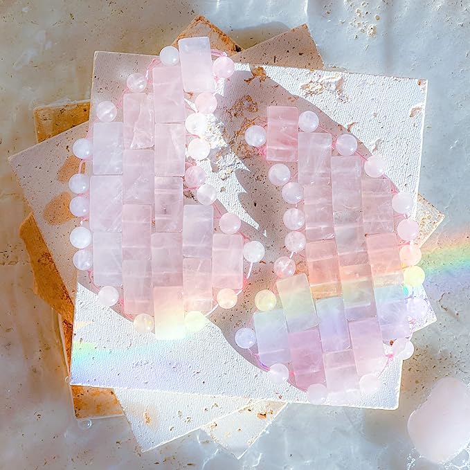 Moon Shape Crystal Clear Quartz Eye Mask, Anti-Aging Hot or Cold Using Stone Eye Mask 100% Natural Beauty Eye Mask (Rose Quartz)-VivaGrace Women