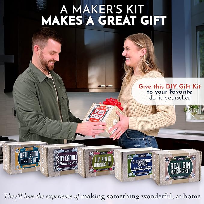 Deluxe Lip Balm Kit with Filling Tray, (77-Piece Set) For Making Your Very Own Clear & Colored DIY Lip Balms! | Includes Tubes, Bees Wax Pouch, 100% Pure Therapeutic Essential Oils & More-VivaGrace Women