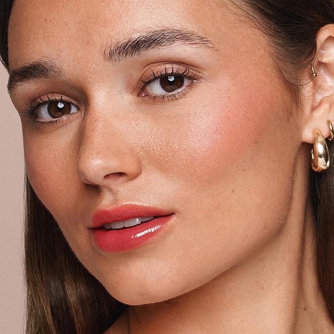 Jouer Essential Tinted Hydrating Lip Oil Gloss – Moisturizing Dry Lip Treatment Serum - Fragrance Free Tinted Lip Oil - Jojoba Seed Oil and Apricot Oil Formula-VivaGrace Women