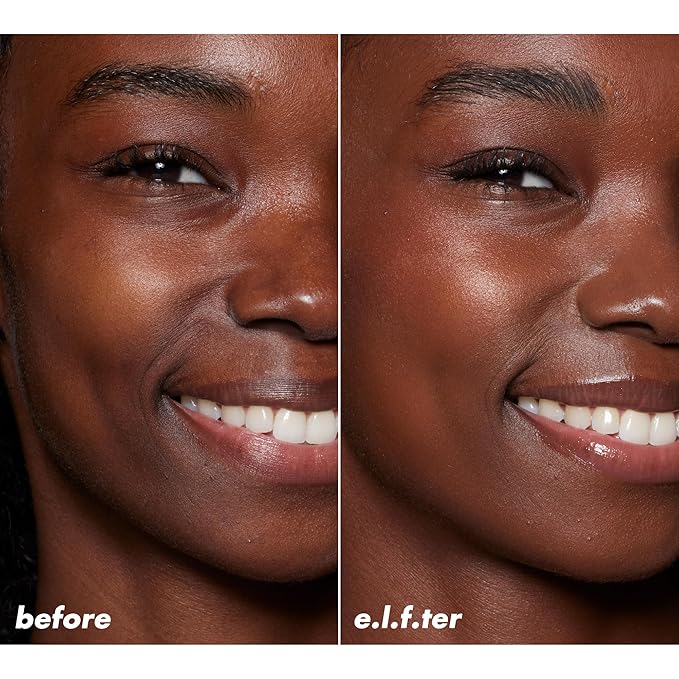 e.l.f. Halo Glow Skin Tint SPF 50, Tinted Moisturizer For Light, Buildable Coverage, Creates A Natural Glow, Vegan & Cruelty-Free, 14 Deep Warm-VivaGrace Women