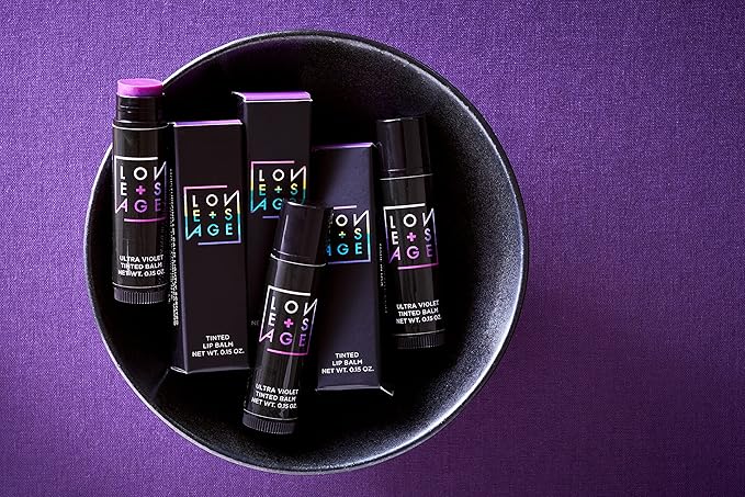 Love + Sage Ultra Violet Lip Balm (Purple tint)-VivaGrace Women