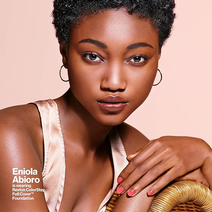 Revlon Liquid Foundation, ColorStay Face Makeup for Normal and Dry Skin, Longwear Full Coverage with Matte Finish, Oil Free, 175 Natural Ochre, 1.0 Oz-VivaGrace Women