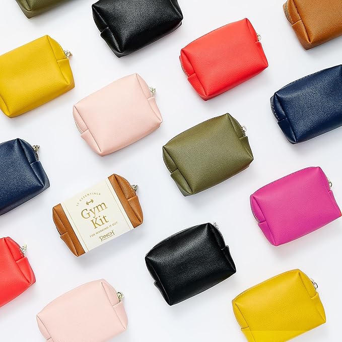 Pinch Provisions Gym Kit, includes 15 Personal Care Essentials for Wellness & Beauty, Perfect for Gifts, Gym Bags, Duffle Bags & Lockers (Poppy Red)-VivaGrace Women