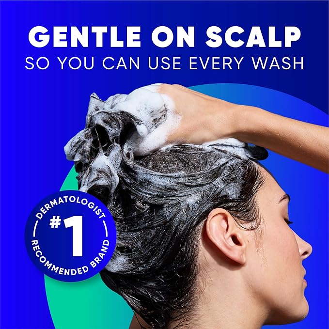 Head & Shoulders Clinical Strength Dandruff Shampoo, Selenium Sulfide Dandruff Defense, Intensive Itch Relief, Seborrheic Dermatitis Relief, Cooling Menthol, 13.5 Fl Oz Each, 2 Pack-VivaGrace Women