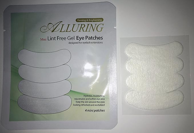 Mini Under Gel Eye Pads Lint Free for Eyelash Extensions (QTY:60 pairs (30 pouches))-VivaGrace Women