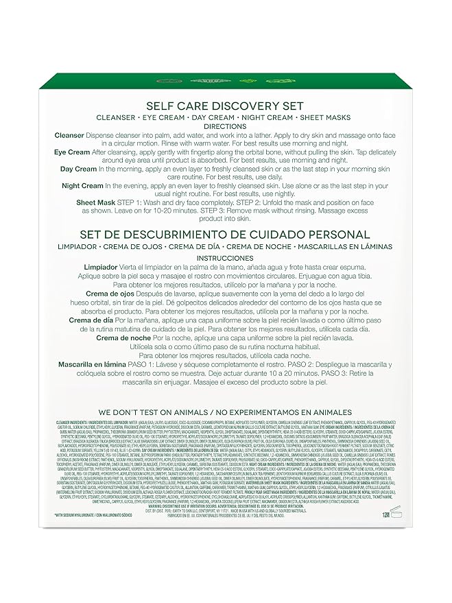 Earth To Skin Self Care Discovery Set-VivaGrace Women