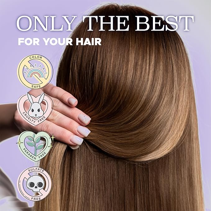 Luseta B-Complex Shampoo & Conditioner Set for Hair Strengthening, Routine shampoo and Conditioner for Women, Biotin Shampoo for Thinning Hair for Women and Men All Types 2 x 16.9oz-VivaGrace Women