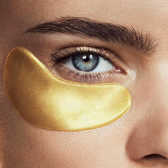 MZ SKIN HYDRA-BRIGHT GOLDEN EYE TREATMENT | Eye Mask (Pack of 5) | Anti-Ageing And Hydrating | With Hyaluronic Acid | Collagen-VivaGrace Women