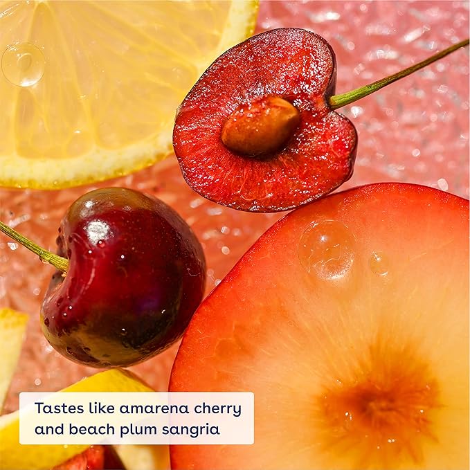 eos Sunset Sips Lip Butter Tube- Wild Cherry Slushie, 24-Hour Moisture, Overnight Lip Mask, Lip Care Products, 0.35 fl oz (Pack of 2)-VivaGrace Women