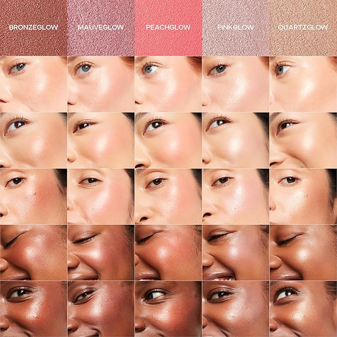 Saie Glow Sculpt Multi-Use Highlighter + Cream Blush Refill - Lightweight with Hyaluronic Acid + Micropearl for Radiant, Glowing Skin - Mauveglow (.02 oz)-VivaGrace Women