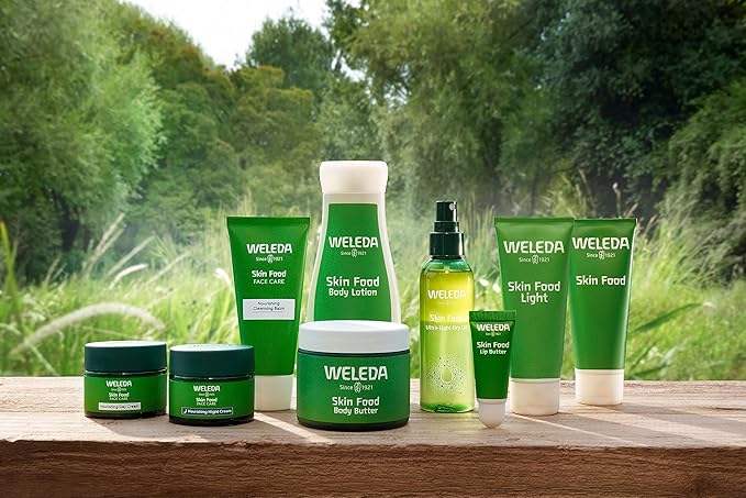 Weleda Skin Food Lip Butter, 0.27 Ounce, Plant Rich Moisturizing Lip Care with Sunflower Seed Oil, Chamomile and Calendula-VivaGrace Women