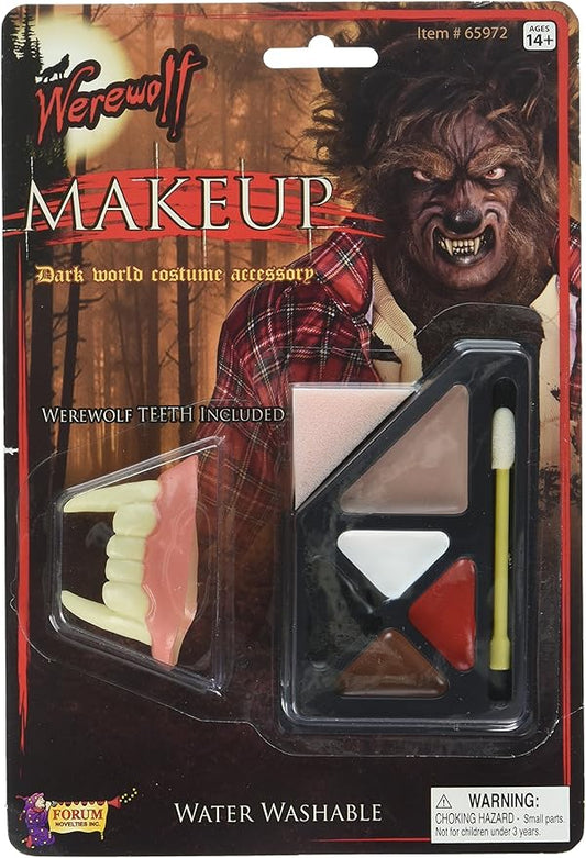 Forum Novelties 199242 Werewolf Makeup Kit-VivaGrace Women