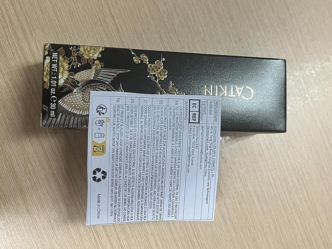 CATKIN Face Makeup Primer Base Ultra Hydrating Essense Natural Glow Finish for Dry Skin Blur Pores Infused with Black Truffle Serum & Hyaluronic acid Translucent Oil Free Formula-VivaGrace Women