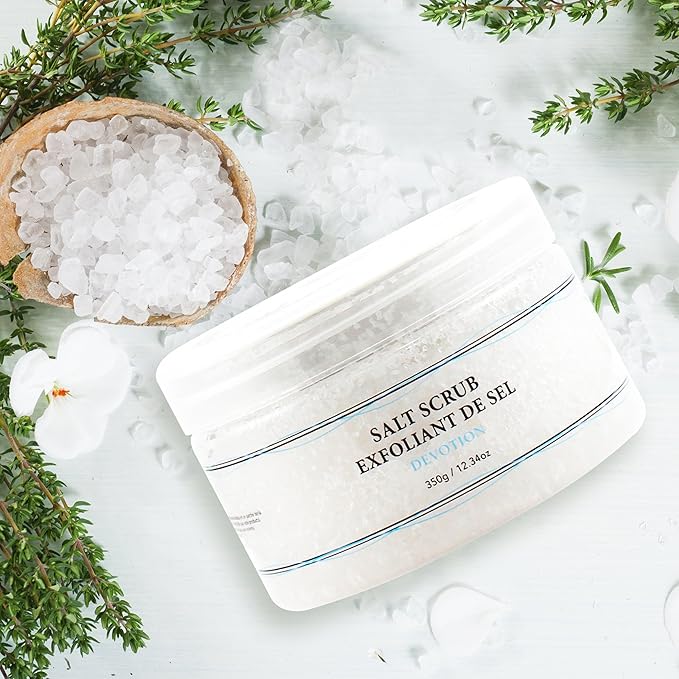 Vivo Per Lei Dead Sea Salt Scrub - Body Exfoliating Scrub with Dead Sea Minerals - For Hands, Feet & Body - Pack of 2-VivaGrace Women