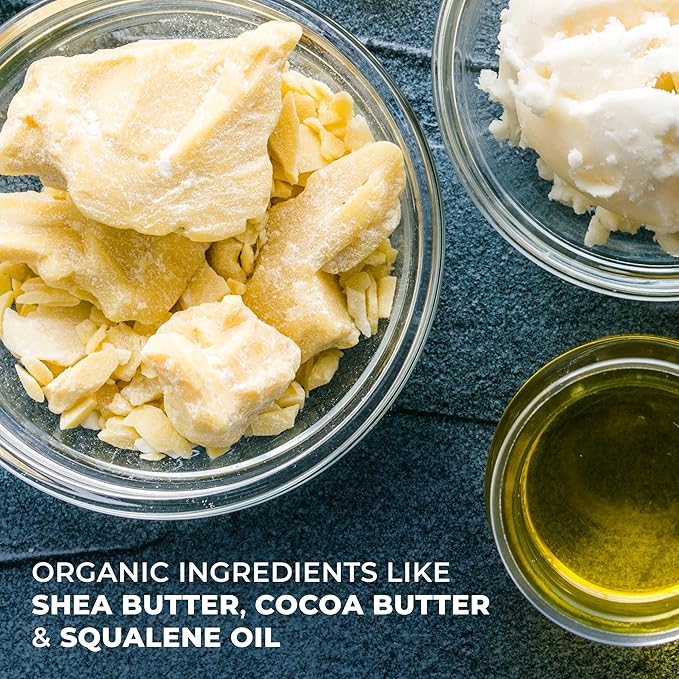 Cleure Organic All Natural Lip Balm - Paraben Free, Fragrance Free, Flavor Free, & Petroleum Free SPF Lip Balm & Hydrating Lip Butter (.15 oz, 3 Pack)-VivaGrace Women