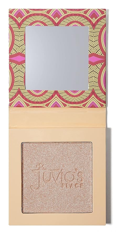 Juvia's Place Highlighter Tribe Glow Vol.3 - Highlighter Powder, Baked Highlighter, Shimmer Highlighter Makeup, Long-Wearing & Illuminating Cheek Highlighter - Suitable for Lighter Skin Tones-VivaGrace Women