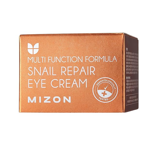 MIZON Snail Line Snail Repair Eye Cream, natural treatment, wrinkle treatment, fine line, hydrating, healthy skin, Korean skincare (0.84 oz)-VivaGrace Women