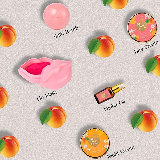 Mothers Day Gifts for Mom -20-Piece Luxury Bath & Body Gift Bath Gift Set for Women, Self Care Kit with Necklace, Diffuser & More | Perfect for Christmas, Birthday, Anniversary, Holiday Gift for Her-VivaGrace Women