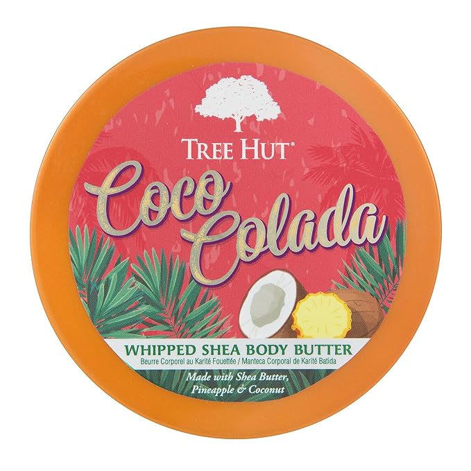 Tree Hut Coco Colada Whipped Shea Body Butter, 8.4oz, with Natural Shea Butter for Nourishing Essential Body Care-VivaGrace Women