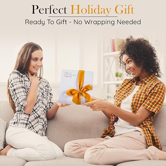 Self Care Gifts for Women, Birthday Gift Care Package, Get Well Soon Gift Basket Relaxing Spa Gift Box Thinking of You Gift Set for Sister Best Friend-VivaGrace Women