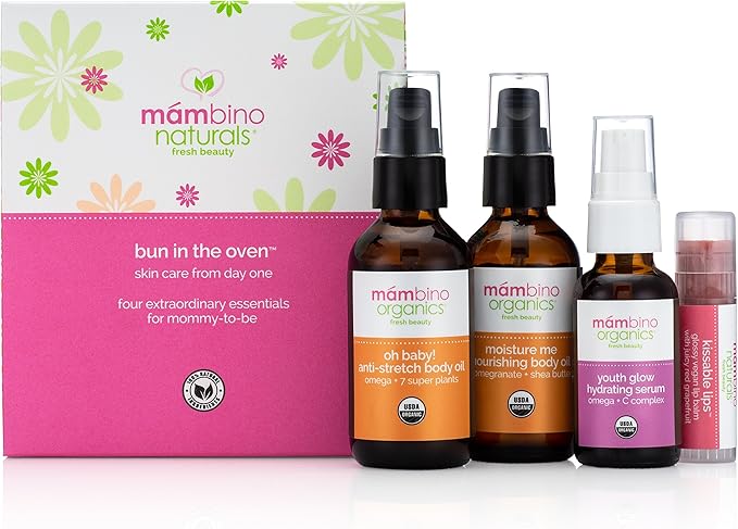 Mambino Organics Kissable Lip Balm, Moisturizing Glossy Vegan Lips, Juicy Red Grapefruit, 7 g-VivaGrace Women