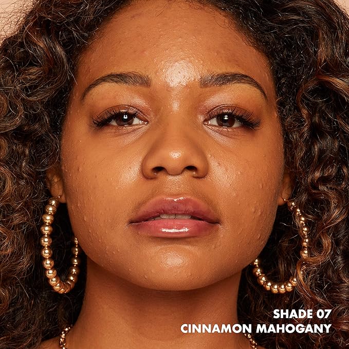 NYX PROFESSIONAL MAKEUP Bare With Me Tinted Skin Veil, Lightweight BB Cream - Cinnamon Mahogany-VivaGrace Women