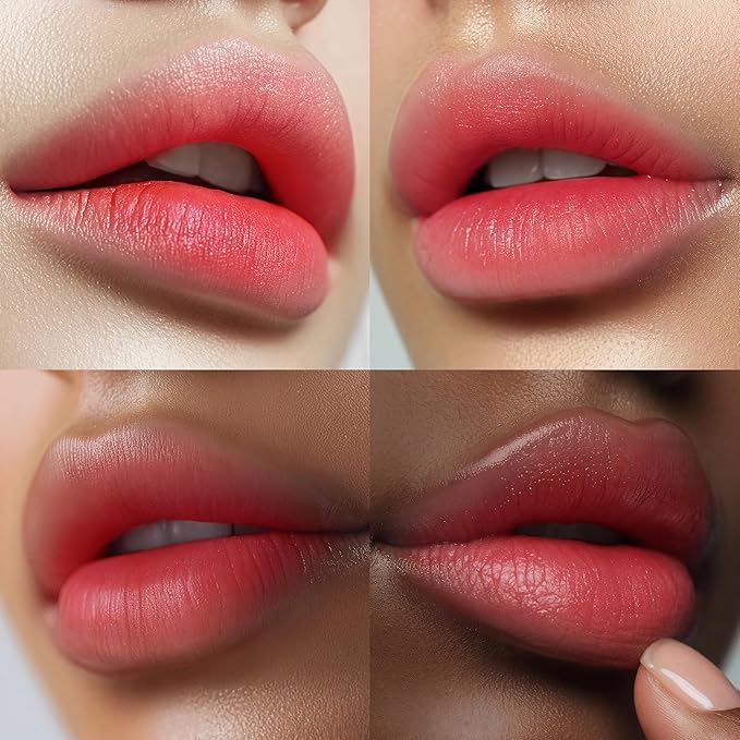 Espoir Couture Lip Tint Fitting Blur #1 Hypey Red 0.14oz | Soft and Creamy Color for Blurry Lip Look | Smudge-Proof Fixing Lip Stain | Lightweight and Comfortable Matte Finish-VivaGrace Women