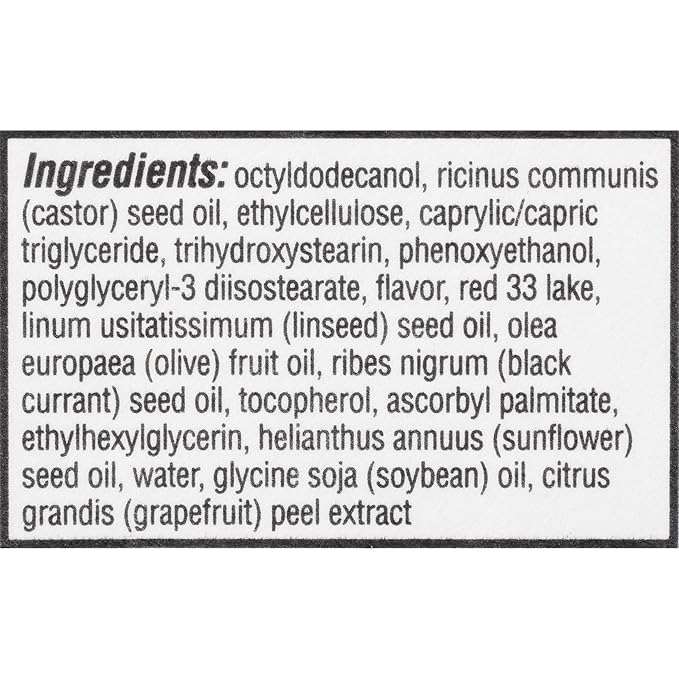 ChapStick Total Hydration Vitamin Enriched Sheer Plum Tinted Lip Oil Tube, Lip Care - 0.24 Oz-VivaGrace Women