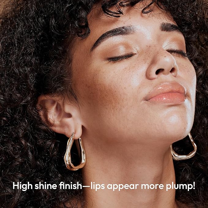 KISS NEW YORK Professional Melting Jelly Lip Balm, High Shine & Moisturizing Lip Stick, Long Lasting, Plumping Effect Look, Non-Sticky & Not Cakey, Easy Application & Natural Coverage (Grapefruit)-VivaGrace Women