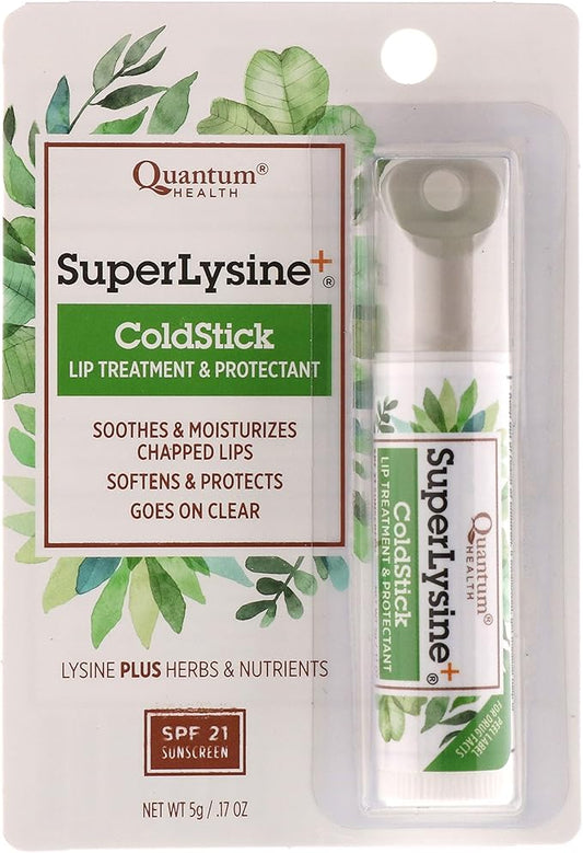 Quantum Super Lysine + ColdStick Lip Protectant & Treatment - 0.18 oz-VivaGrace Women