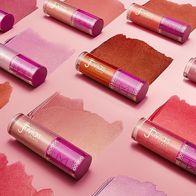 Juvia's Place Blushed Liquid BlushLighter Soft Tulip Glow - Liquid Blush for Cheeks with Luminous Glow, Long-Wearing, Buildable & Highly-Pigmented Makeup Blush, Easy to Blend Liquid Blush-VivaGrace Women