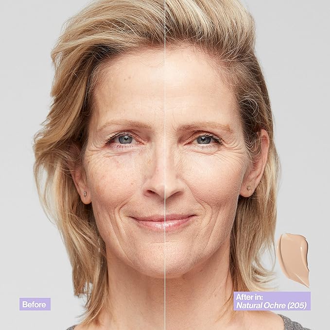 Revlon Illuminance Skin-Caring Liquid Foundation, Hyaluronic Acid, Hydrating and Nourishing Formula with Medium Coverage, 209 Buff Beige (Pack of 1)-VivaGrace Women