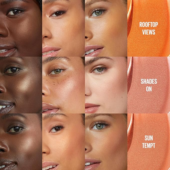 Maybelline Sunkisser Multi-Use Liquid Blush and Bronzer, Blendable, Longwear, Glowy Make Up, Shades On, 1 Count-VivaGrace Women