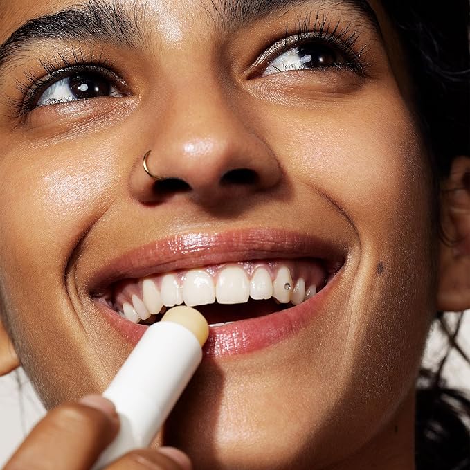 Melixir Vegan Lip Butter #01 Agave(Clear), Hydrating Tinted Lip Balm Stick, Bee-Free, Petrolatum-Free, Plant-Based With Shea Butter, Nourishing Care for Dry, Chapped Lips, Natural Finish-VivaGrace Women