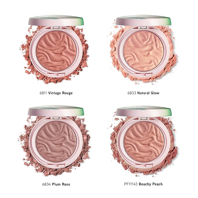 Physicians Formula Murumuru Butter Blush Makeup Powder, Saucy Mauve, Dermatologist Approved, Vegan-VivaGrace Women