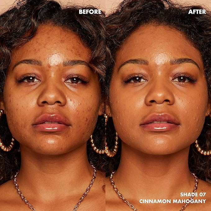 NYX PROFESSIONAL MAKEUP Bare With Me Tinted Skin Veil, Lightweight BB Cream - Cinnamon Mahogany-VivaGrace Women