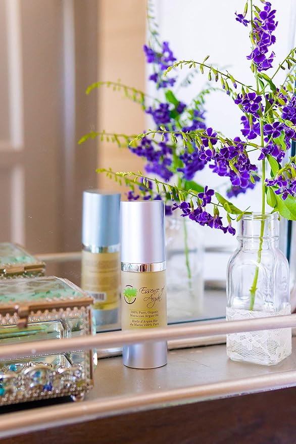 Essence Of Argan 100% Pure Moroccan Organic Argan Oil - Natural EcoCert Oil that Nourishes, Conditions and Moisturizes Your Skin, Hair and Nails-VivaGrace Women