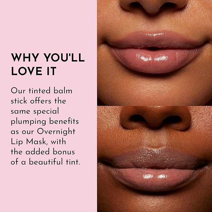 LAWLESS Forget the Filler Lip Plumping Line Smoothing Tinted Balm, Whisper, Pink, 0.09 Ounce-VivaGrace Women