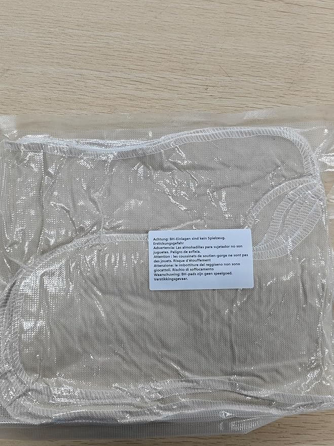 Boyiee 9 Pcs Cotton Bra Liners 3 Layer Reusable Washable Under Breast Sweat Absorber Pads for Woman-VivaGrace Women