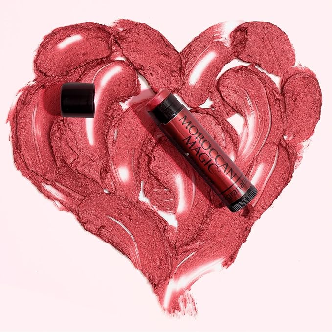 Moroccan Magic Pomegranate Red Tinted Lip Balm | Made with Natural Cold Pressed Argan and Essential Oils Lip Balm | Smooth Application | Non-Toxic, Cruelty Free | 2 Pack-VivaGrace Women