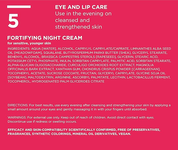 ANNEMARIE BÖRLIND – ZZ SENSITIVE Regenerative Eye Cream – With Vitamin C + E and Meadowfoam Extract to Strengthen the Natural Skin Barrier and Soothe Stressed Skin – Step 5 of 5-0.5 Oz-VivaGrace Women
