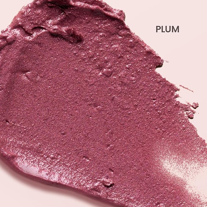 Burt's Bees Shimmer Lip Tint Set, Tinted Lip Balm Stick, Moisturizing for All Day Hydration with Natural Origin Glowy Pigmented Finish & Buildable Color, Plum (4-Pack)-VivaGrace Women