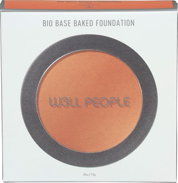 Well People Bio Powder Foundation, Lightweight & Hydrating Foundation For Perfecting & Smoothing Skin, Semi-Matte Finish, Vegan & Cruelty-free, 6N-VivaGrace Women