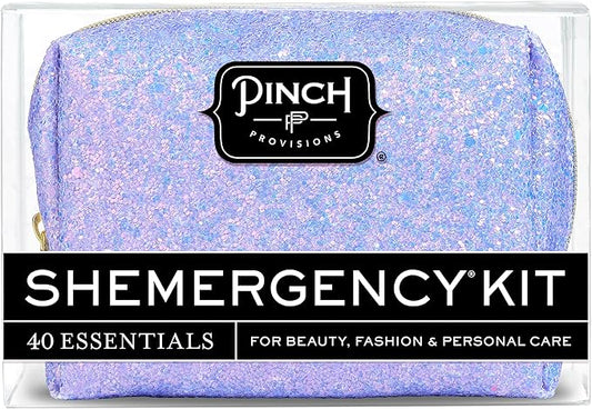 Pinch Provisions Shemergency Kit for Her, 40 Emergency Essential Items, Compact, Multi-Functional Pouch, Gift for Women, Birthday, Bachelorette Parties, and More!-VivaGrace Women