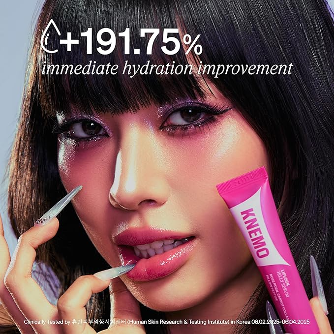 LipLock Jelly Serum for Dry Lips, Long-Lasting, Hydrating, Plumping, Glossy Mask with Rose PDRN, Carrot Collagen, Pillow Peptide, Moisturizing Tinted Lip Balm. (Grape Crush)-VivaGrace Women